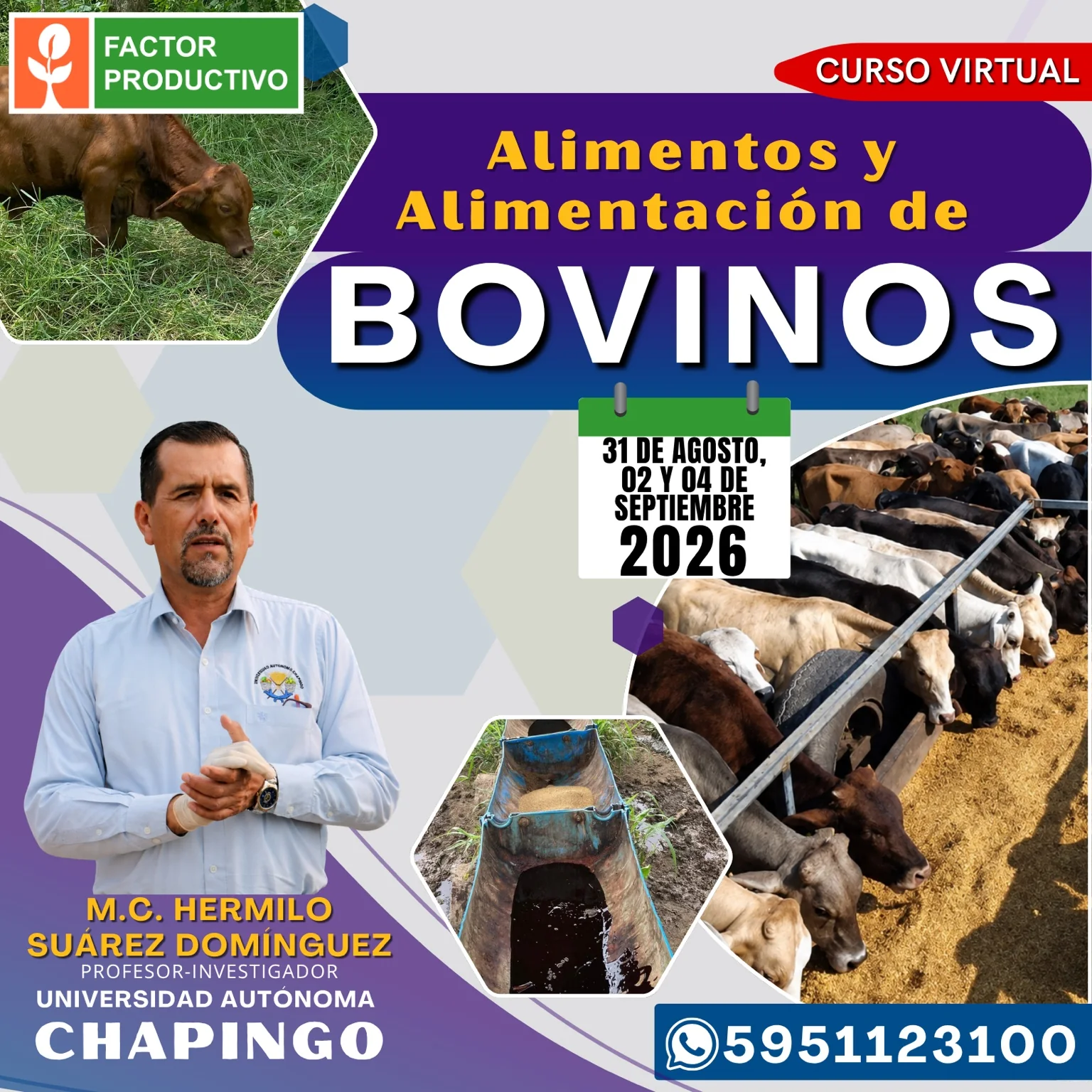 Programa del curso Alimentos y Alimentación de Bovinos